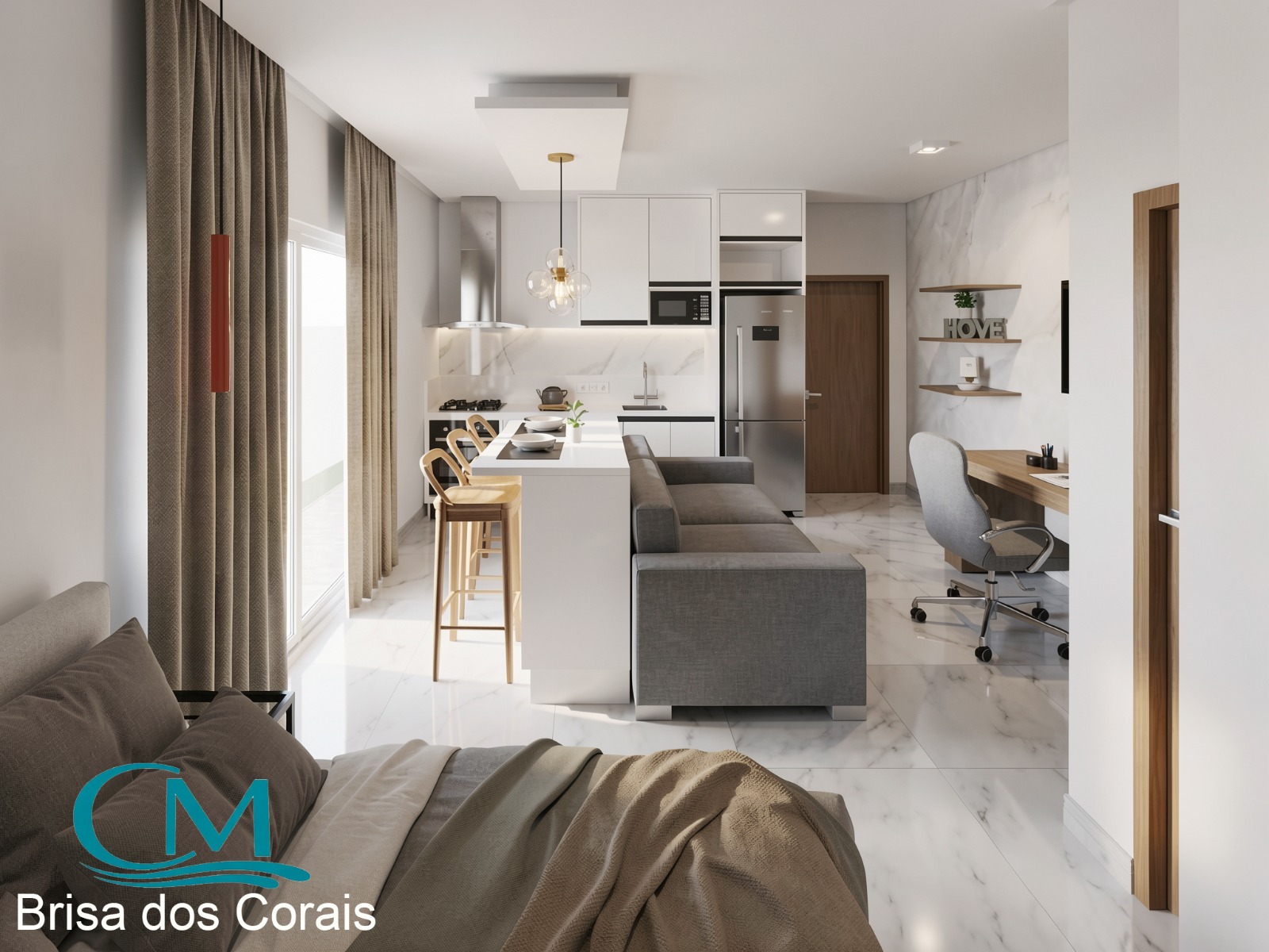 Studio – detalhe da cozinha